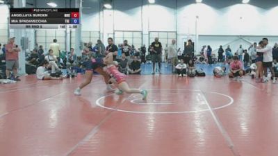 140 lbs Rr Rnd 5 - Angellaya Burden, MIREV - GK12E vs Mia Spadavecchia, The U - GK12E
