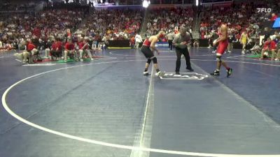 1A-175 lbs Cons. Round 3 - Jacoby Subject, West Hancock, Britt vs Caleb Brown, Lisbon