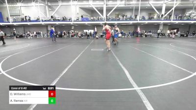 285 lbs Consi Of 8 #2 - Oscar Williams, Maryland vs Antonio Ramos, Air Force Academy