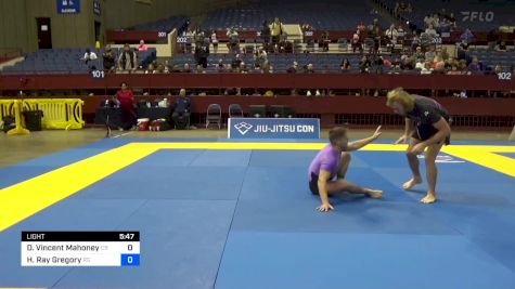 Daniel Vincent Mahoney vs Hunter Ray Gregory 2024 Pan IBJJF Jiu-Jitsu No-Gi Championship