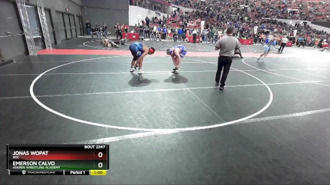 185 lbs Champ. Round 2 - Emerson Calvo, Askren Wrestling Academy vs ...