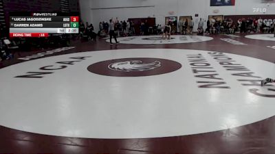 149 lbs Champ. Round 2 - Darren Adams, Luther vs Lucas Jagodzinske, Augsburg