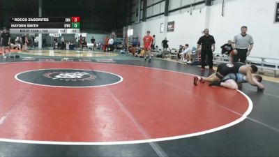 165 lbs 3rd Place Match - Rocco Zagorites, Scanlan Wrestling Academy vs Hayden Smith, Iron Forge Wrestling Club