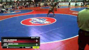 1 lbs Cons. Round 1 - Joe Aldridge, Marion County vs Jad Abdelhadi, Walker