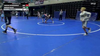 152 lbs 7th Place - Tristan Wtorkiewicz, Mount Pleasant vs Keegan Daley, Ardmore