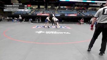 285 lbs Cons. Round 5 - 7 Braden Morgan, Friends vs 3 Antonio Garcia, Corban