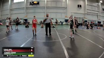100 lbs Round 5 (8 Team) - Cole Ash, Full Circle vs Corbin Leiker, Xtreme Team