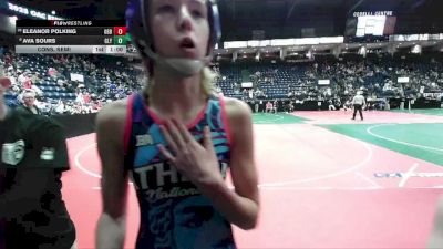 110 lbs Cons. Semi - Ava Sours, CLY2 vs Eleanor Polking, GGBA