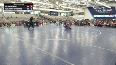 113 lbs Nolan DeShon, Ohio vs Sebastian Gutierrez, California Gold