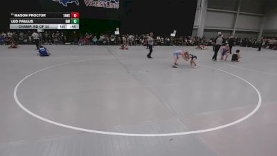 78 lbs Champ. Rd Of 32 - Mason Proctor, Team Action Wrestling Club vs Leo Paulus, Immortal Athletics WC
