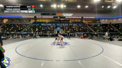 150 lbs 1st Place Match - Kamden Hooper, Odessa vs Kieran Akerson, Creighton Preparatory School