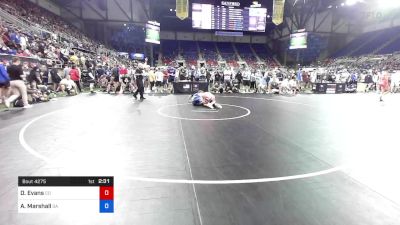 138 lbs Rnd Of 128 - Daniel Evans, Colorado vs Austin Marshall, Georgia