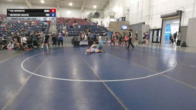 285 lbs Quarters - Oz Nowick, Mile High Wrestling Club vs Moroni Mahe, Protos Wresling Club