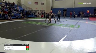 184 lbs Round of 16 - Nick Mosco, North Carolina vs Chris Morrow, Cleveland State