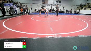 106 lbs Semifinal - Toby Shield, Wyandotte Youth Wrestling vs Mikey "911" Hess, Salina Wrestling Club