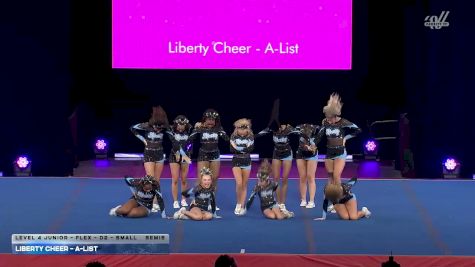 Liberty Cheer - A-List [2026 L4 Junior - Flex - D2 - Small Semis] 2026 The D2 Summit