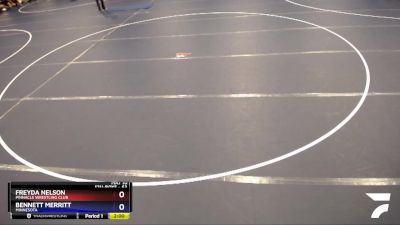 63 lbs Round 5 - Freyda Nelson, Pinnacle Wrestling Club vs Bennett Merritt, Minnesota