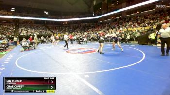 215 Class 1 lbs 5th Place Match - Crae Coffey, South Harrison vs Ian Tuggle, Centralia