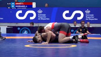 65 kg 1/2 Final - Adam Arkhiev, Individual Neutral Athletes vs Ali Mahmoud KHORRAMDEL, Iran