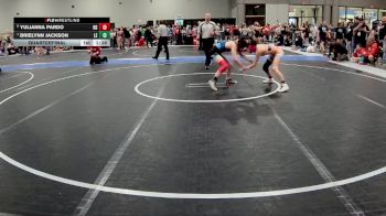 101 lbs Quarterfinal - Brielynn Jackson, Lawrence Elite vs Yulianna Pardo, Red Devil