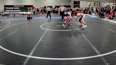 101 lbs Quarterfinal - Brielynn Jackson, Lawrence Elite vs Yulianna Pardo, Red Devil