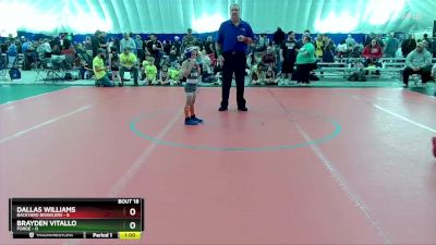 44 lbs Round 5 (8 Team) - Dallas Williams, Backyard Brawlers vs Brayden Vitallo, FORGE