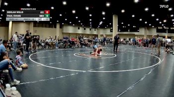 108 lbs Semis & 1st Wb (8 Team) - Paul Evans, Brother Melchior vs Deklan Wills, Alabama Elite Black