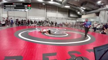 120 lbs Cons. Round 6 - Jacob Molina, Fort Morgan vs Jason Soto, Pueblo East