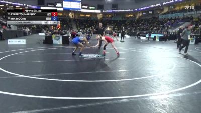 110 lbs Cons. Round 1 - Rylee Touhalisky, Otterbein vs Mia Moore, Aurora