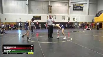 165 lbs Round 3 - Aidan McStay, Hudson, OH vs Jayden Potok, Tallmadge