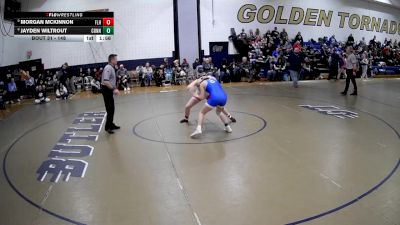 148 lbs Champ. Round 1 - Morgan Mckinnon, Fort Leboeuf Hs vs Jayden Wiltrout, Connellsville