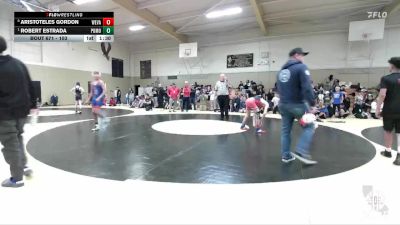 103 lbs Quarterfinal - Robert Estrada, Dethrone vs Aristoteles Gordon, Carnegie Middle School