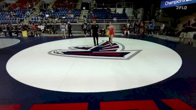 125 lbs Round Of 64 - Isabella Da Silva, TX vs Sienna VanBalen, PA