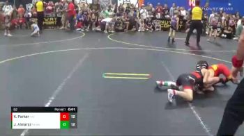 52 lbs Round 1 (6 Team) - Jair Almaraz, No Escape Wrestling Academy vs Kamdynn Parker, East Kansas Eagles