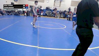 157 lbs 3rd Place Match - Ezra Turner, East Idaho Elite Wrestling Club vs Jaxon Ingram, JET HOUSE