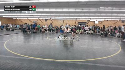 152 lbs Quarterfinal - Caleb Rusk, Ashland vs Markus Ferrara, Sparrow Bush