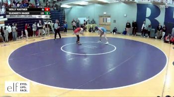 130 lbs. Cons. Round 6 - Reilly Kastner, Park Hill vs Elizabeth Hager, Lexington