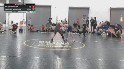 116 lbs Rr Rnd 5 - Tyler Williams, The Barn - BHSE vs Charles Atkinson, CTWHALE - BHSE
