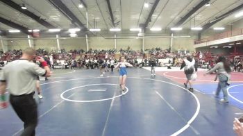 123 lbs Quarterfinal - Janitza Villanueva, NM Royalty vs Ava Miller, Mat Burners WC