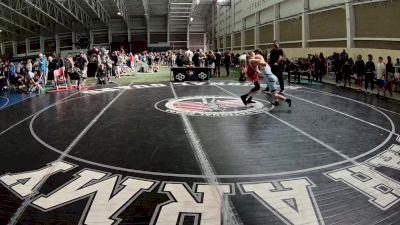 113 lbs Cons. Round 2 - Christopher Roos, California vs Chase Hager, Utah