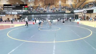 157 lbs Quarterfinal - Dario Petrucelli, Air Force Prep vs Aidan Burke, Adams State