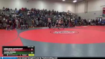 138 lbs Champ. Round 1 - Airoughn VanGrandt, Montezuma Cortez vs Mateo Rivera, Ralston Valley