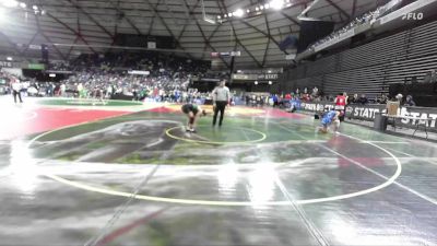 Girls 3A 130 lbs Champ. Round 1 - Marina Velasco-Bono, Federal Way (Girls) vs Alexandra Delgadillo-Pena, Mount Vernon (Girls)