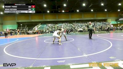 138 lbs Consi Of 16 #2 - Franky Perez, Union vs Noah Koyama, Union