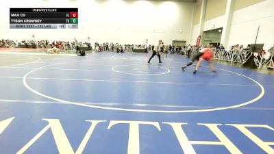 132 lbs Round Of 64 - Max Co, FL vs Tyson Crowsey, TX