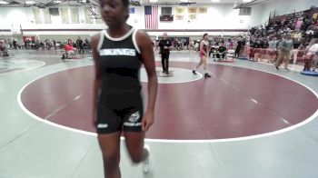 152 lbs Final - Olivia Georges, Wall Athletics vs Gelia Brutus, Unattached