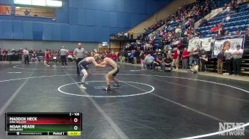 2 - 106 lbs Cons. Round 2 - Noah Meade, Richlands vs Maddox Heck, King William