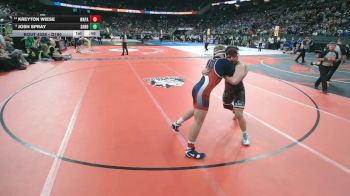 Cons. Round 3 - Kreyton Wiese, Wauneta-Palisade vs Josh Spray, Sandy Creek