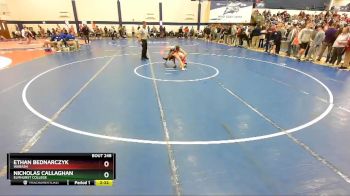 125 lbs Cons. Round 2 - Nicholas Callaghan, Elmhurst College vs Ethan Bednarczyk, Wabash