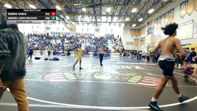 106 lbs Champ. Round 2 - Miguel Lugo-Ricciuti, Lyman vs Jessea Cagle, St Cloud